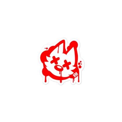 Stencil Frankie Sticker