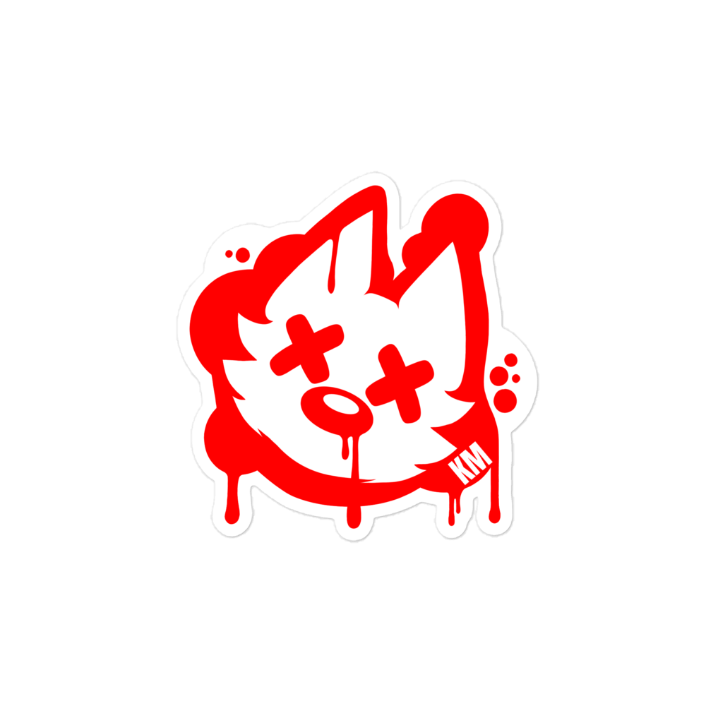 Stencil Frankie Sticker