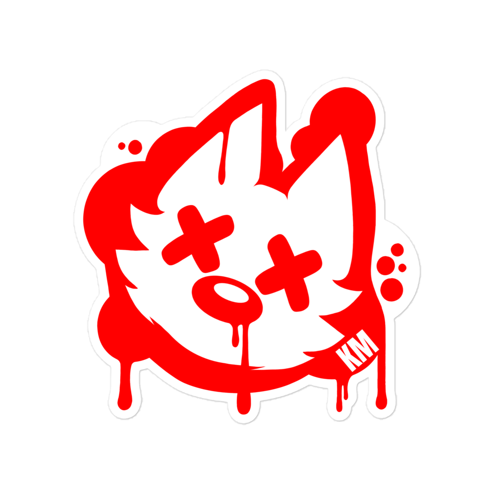 Stencil Frankie Sticker
