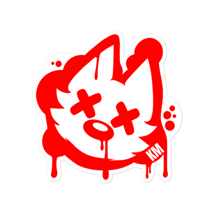 Stencil Frankie Sticker